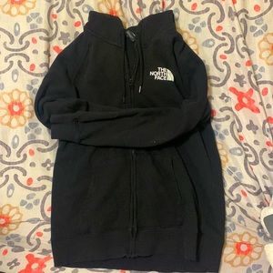 north face jacket, black, size small